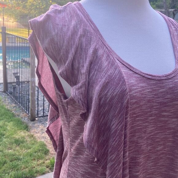 NWT Jessica Simply Ruffled Detail Maternity Tank Top Size Large - Picture 2 of 10